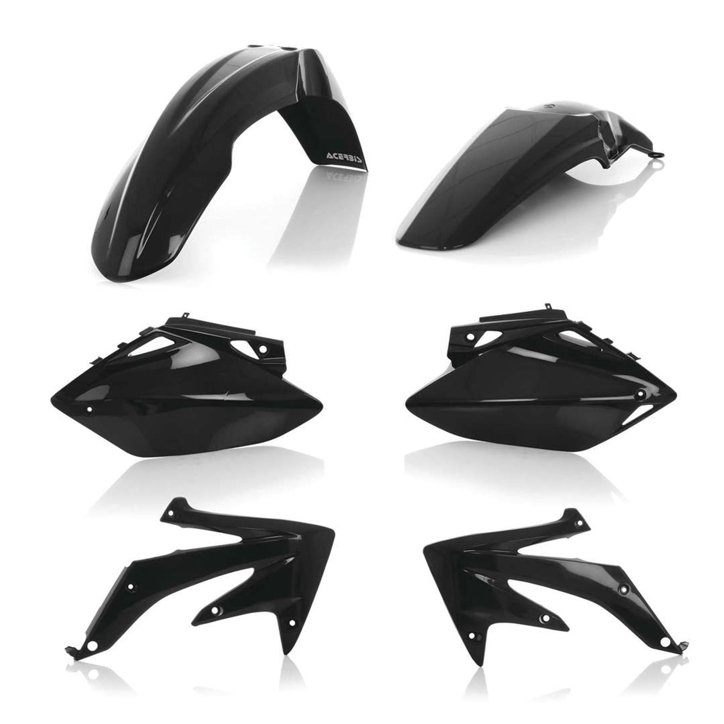 Acerbis Plastic Kit Black 2071100001_279779