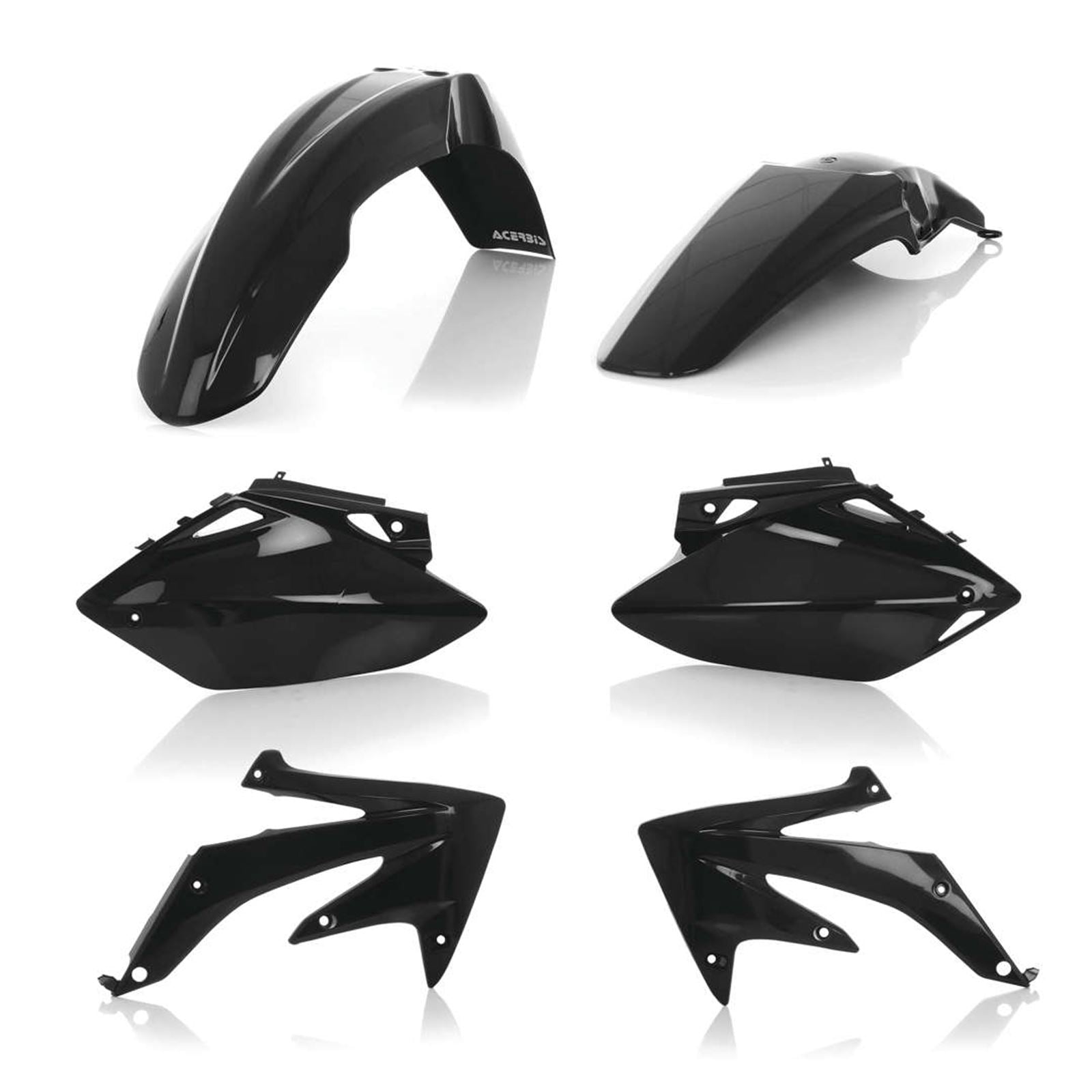 Acerbis Plastic Kit Black 2071100001_279779