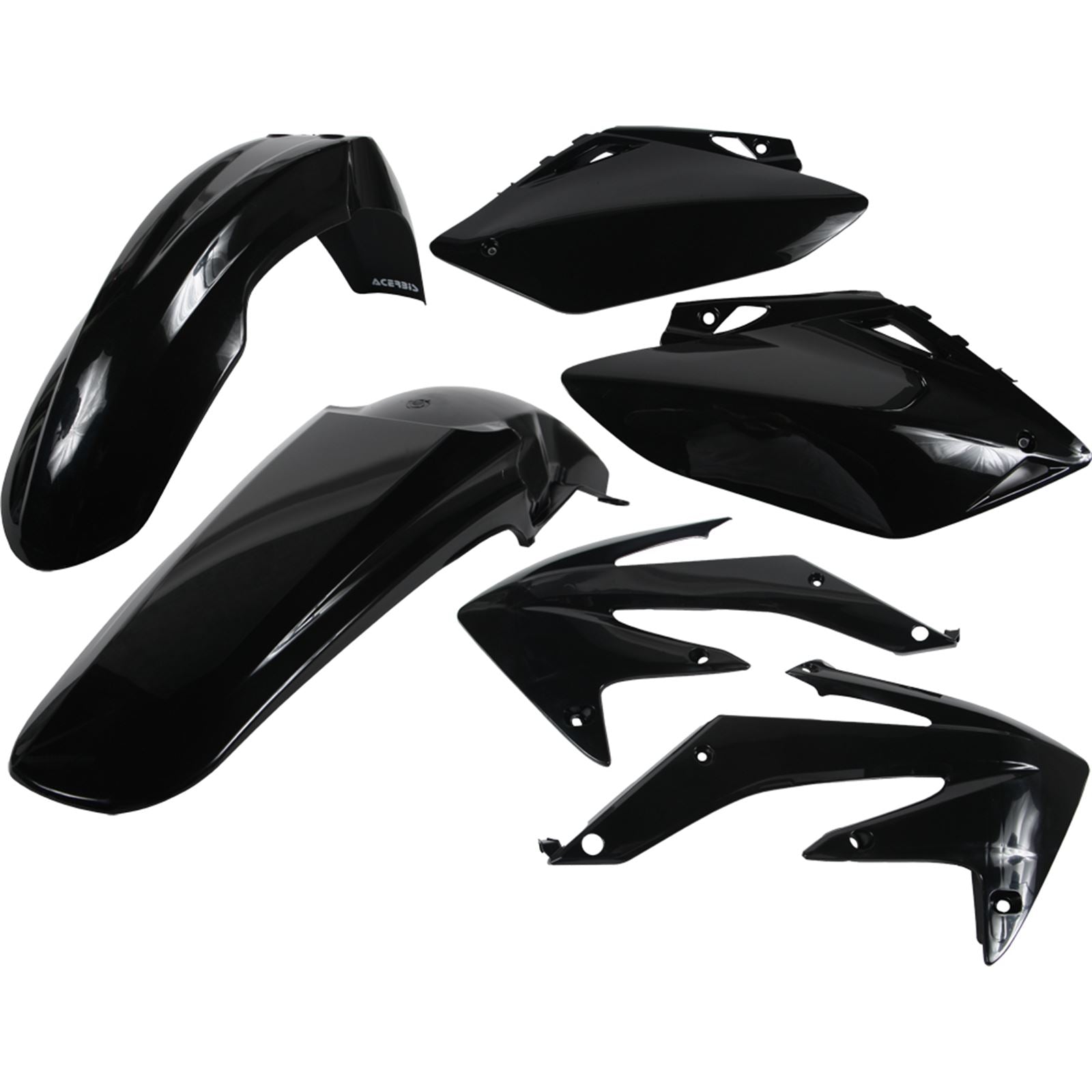 Acerbis Plastic Kit Black 2071100001_279780
