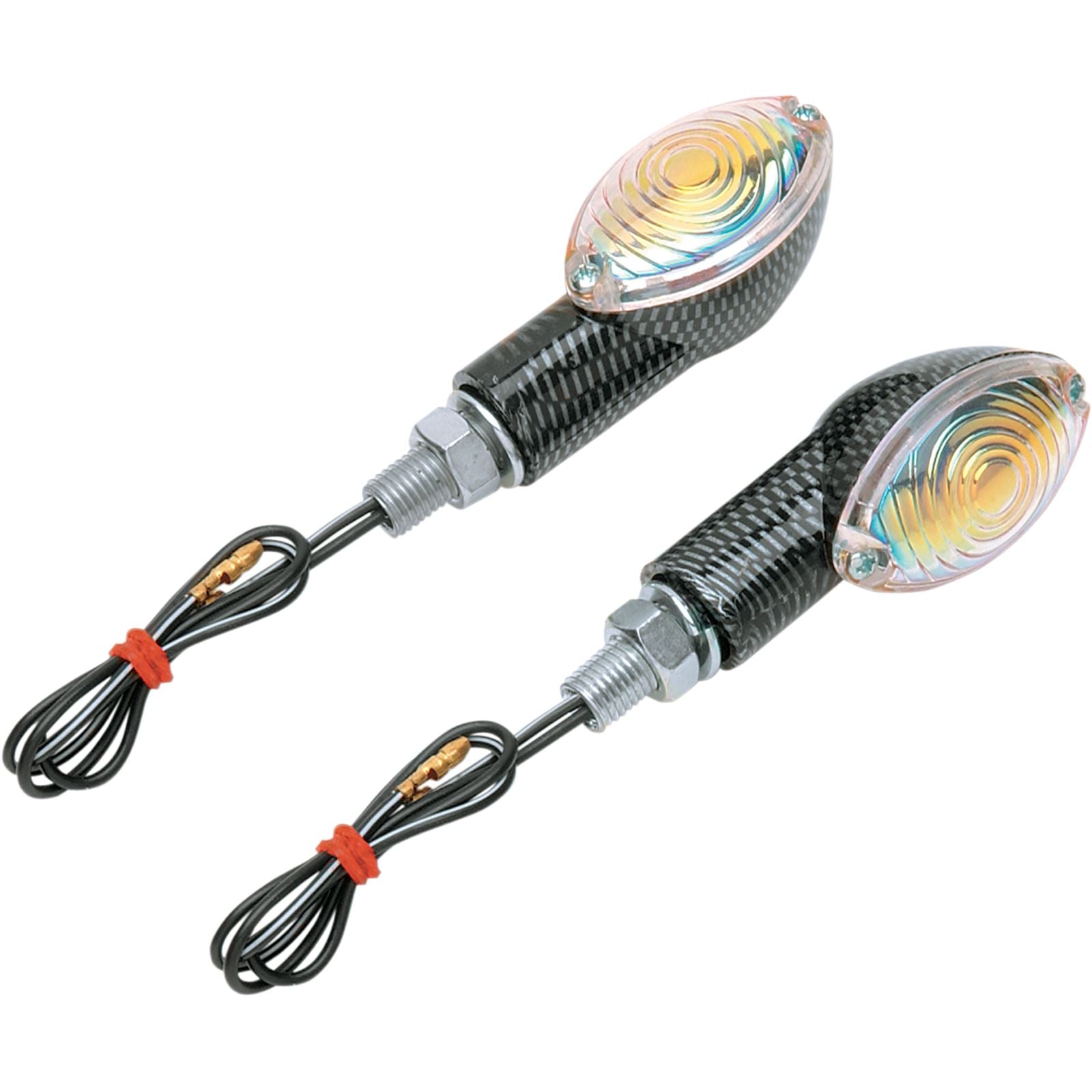 K&S Ultra Mini Marker Lights - Carbon/Rainbow 25-8362_405067