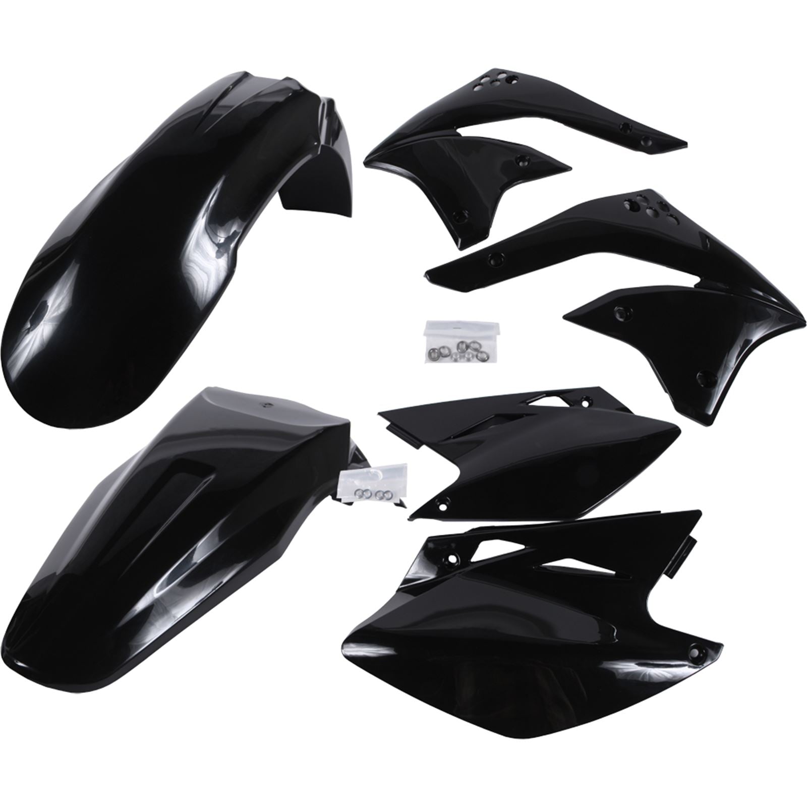 Acerbis Plastic Kit Black 2041060001_279798