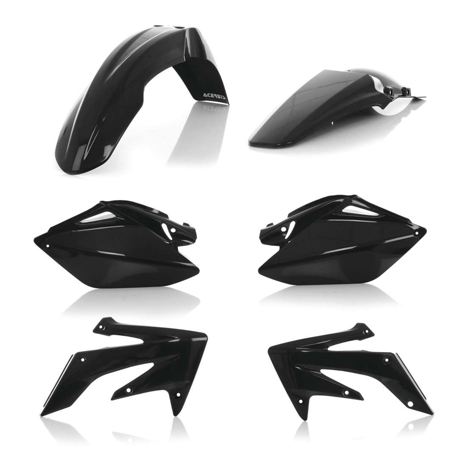 Acerbis Plastic Kit - Black 2041040001_279802