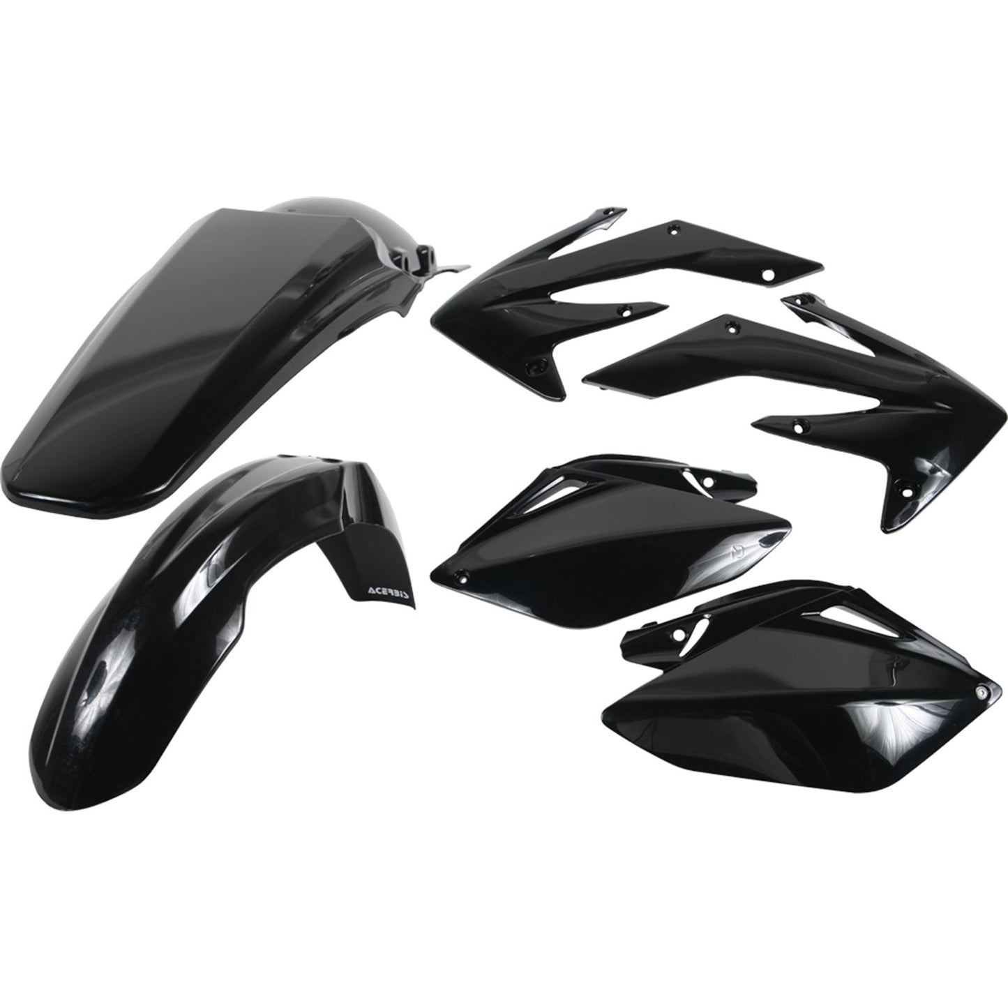 Acerbis Plastic Kit - Black 2041040001_279803