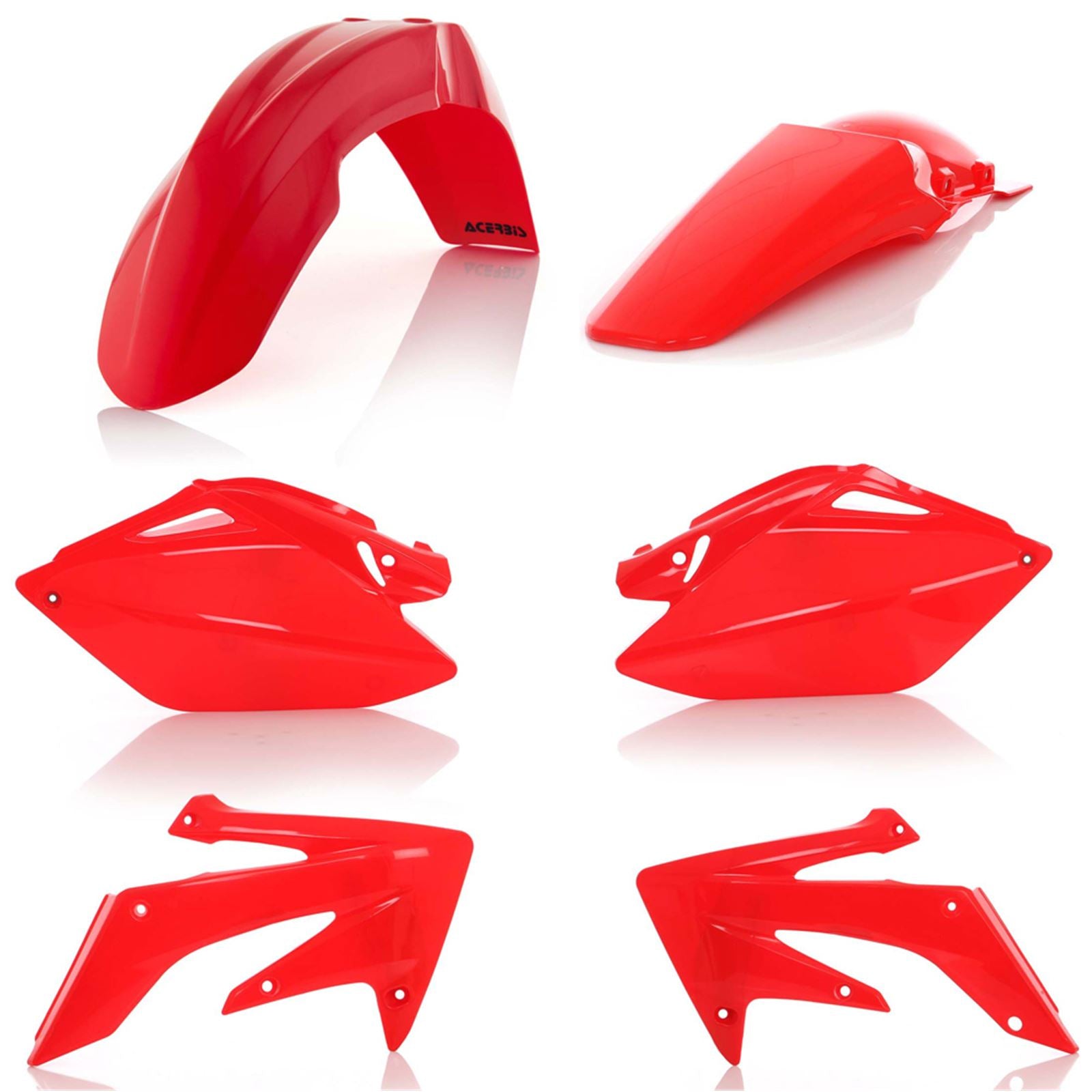 Acerbis Plastic Kit Red 2041040004_279805