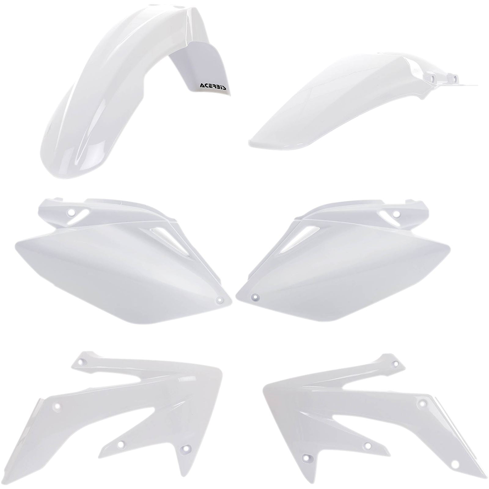 Acerbis Plastic Kit White 2041040002_320934
