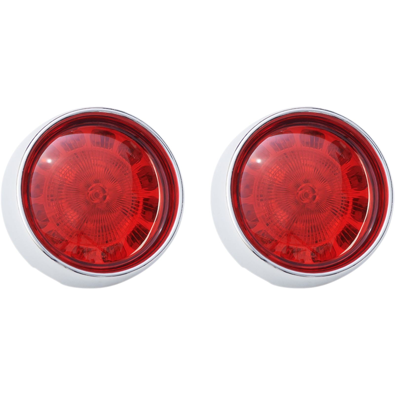 Custom Dynamics Bullet Turn Signal - 1156 - Chrome - Red Lens PB-BB-R-1156CR_367514