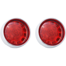 Custom Dynamics Bullet Turn Signal - 1156 - Chrome - Red Lens PB-BB-R-1156CR_367514