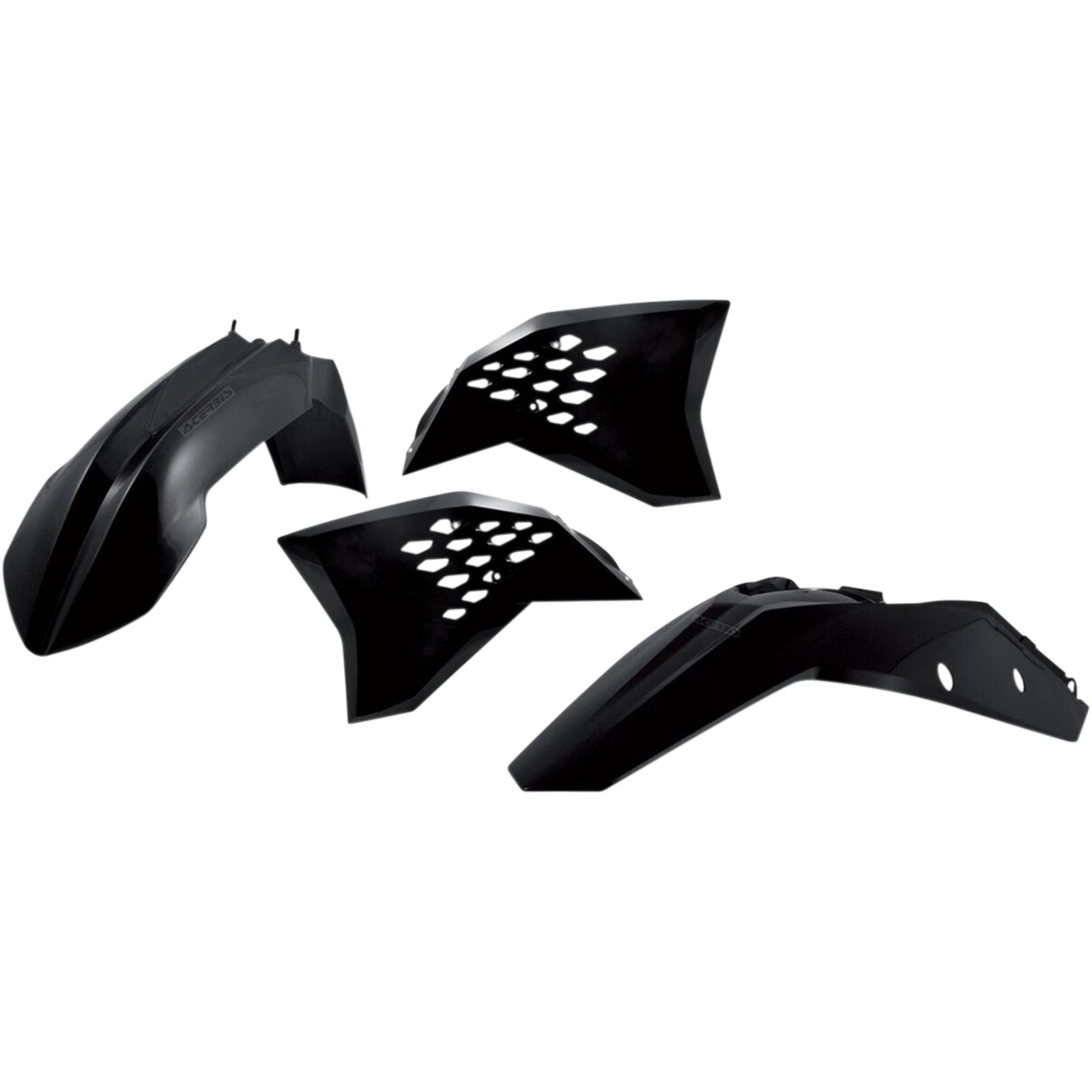 Acerbis Plastic Kit Black 2082030001_320925