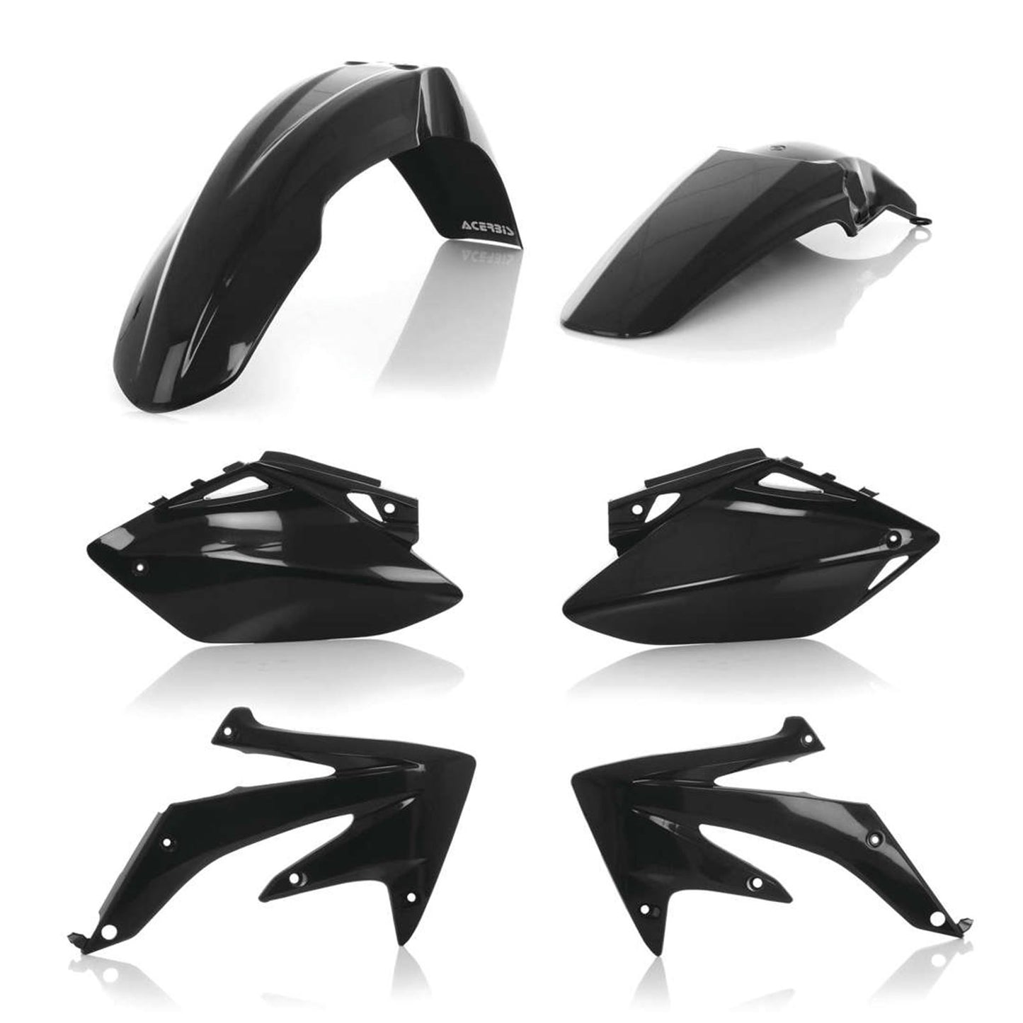 Acerbis Plastic Kit Black 2082050001_279827