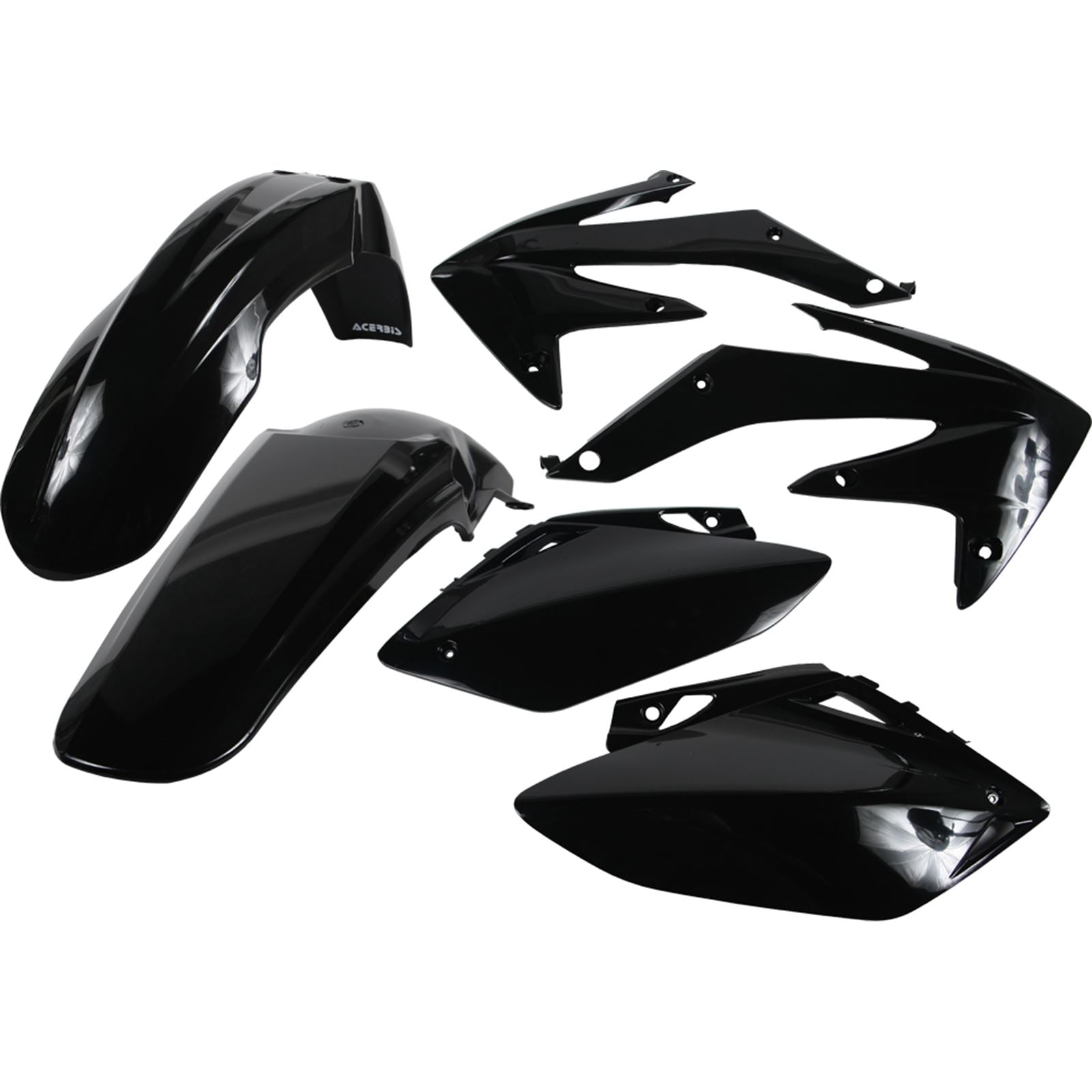 Acerbis Plastic Kit Black 2082050001_279828