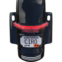 Ciro Taillight/License Plate Holder - Black [MPN: 40052]_359560
