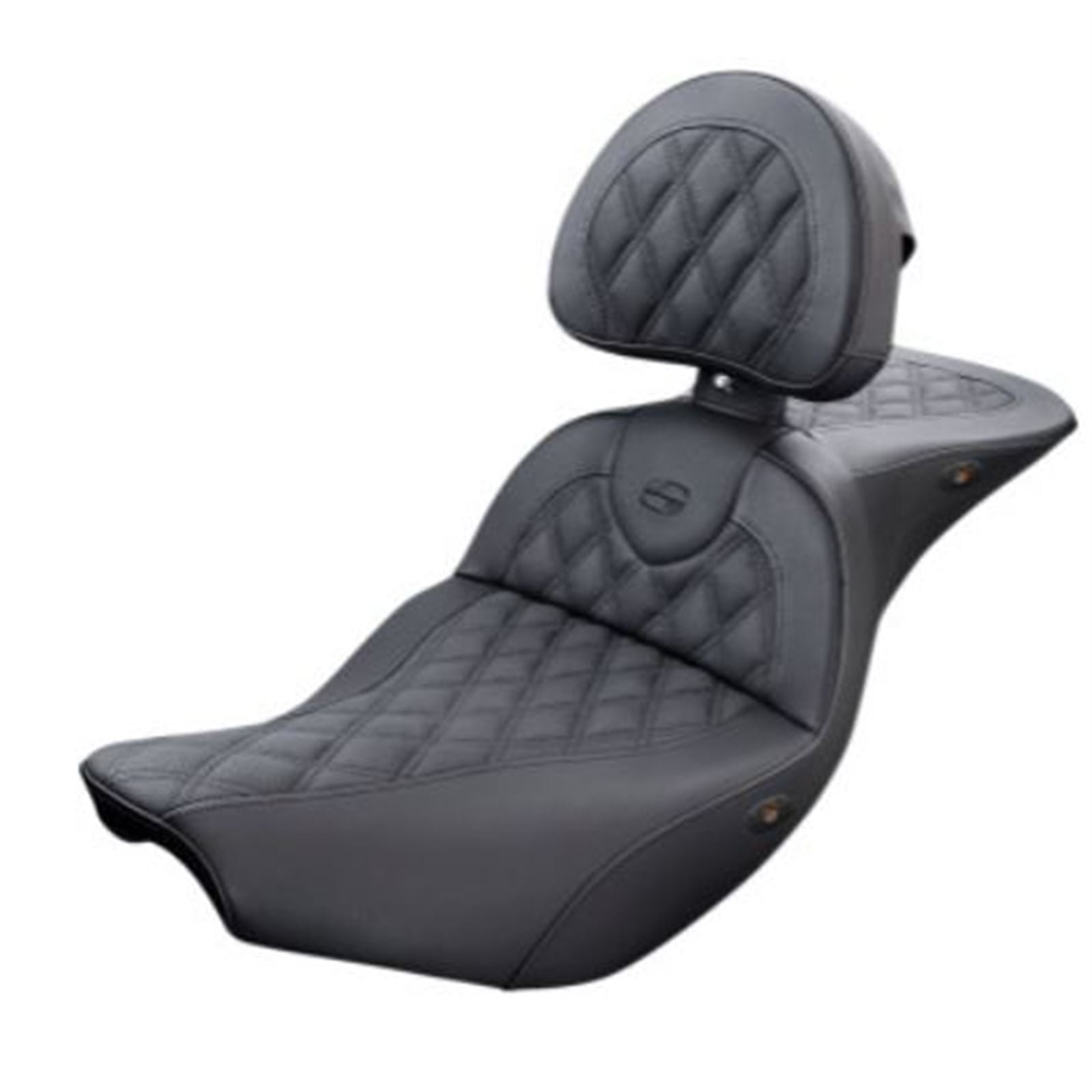 Saddlemen Roadsofa™ Seat - Heated - Backrest for Indian I14-07-182BRHCT_795398