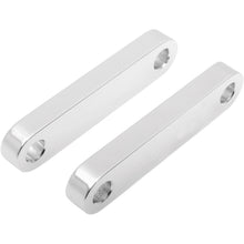 Klock Werks Hugger Front Fender Mounting Blocks for 21" Wheels - Chrome [MPN: KW05-02-0102-C]_409501