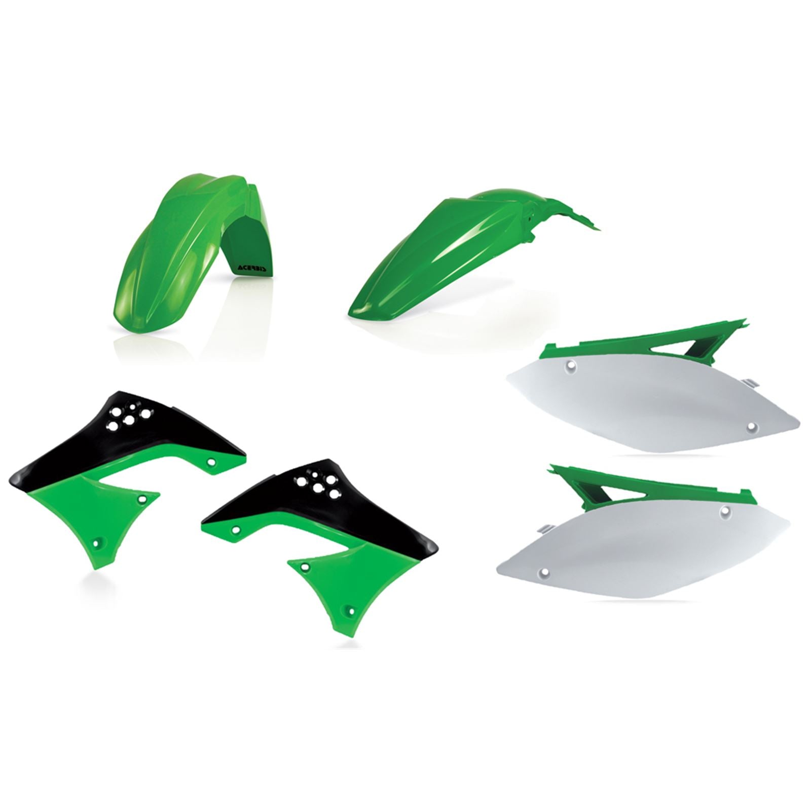 Acerbis Plastic Kit Green 2141770145_279857