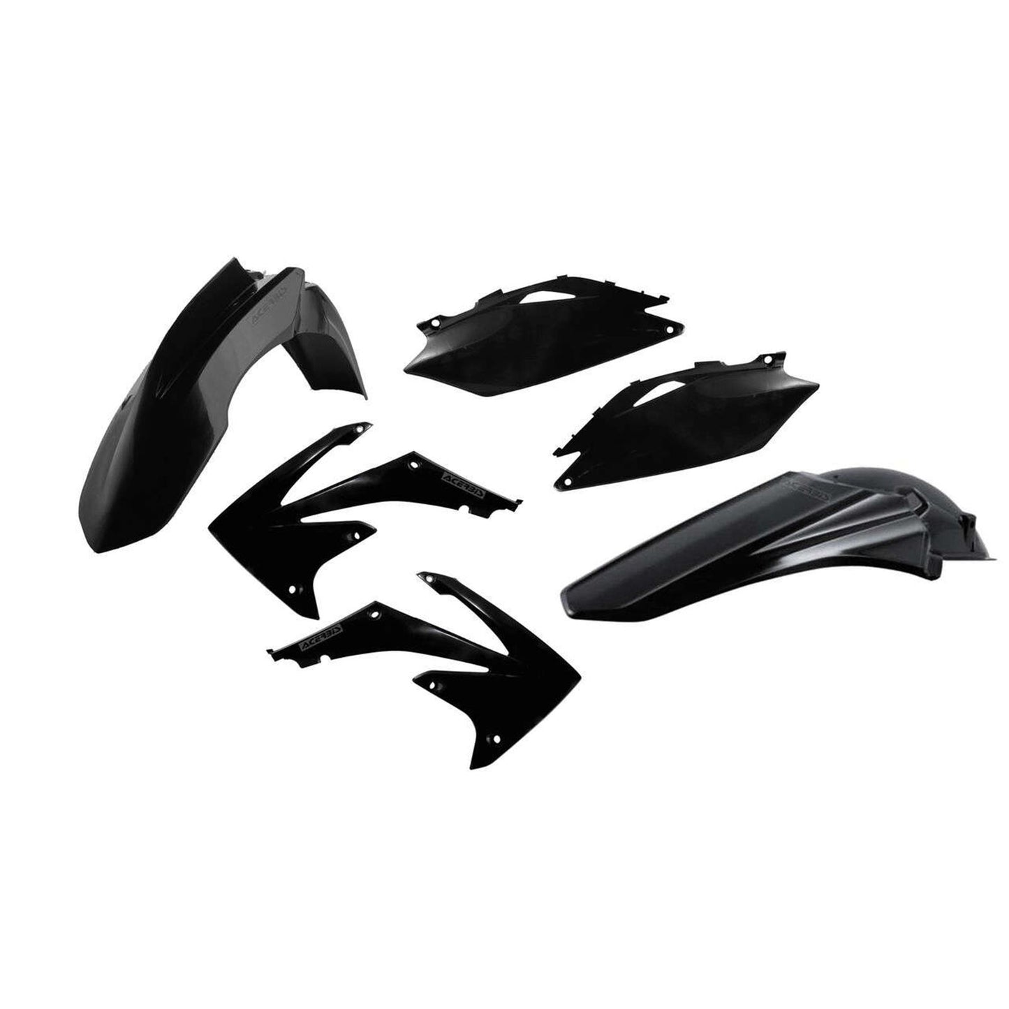 Acerbis Plastic Kit Black for Honda OPEN BOX [MPN: 2141860001]_1954121