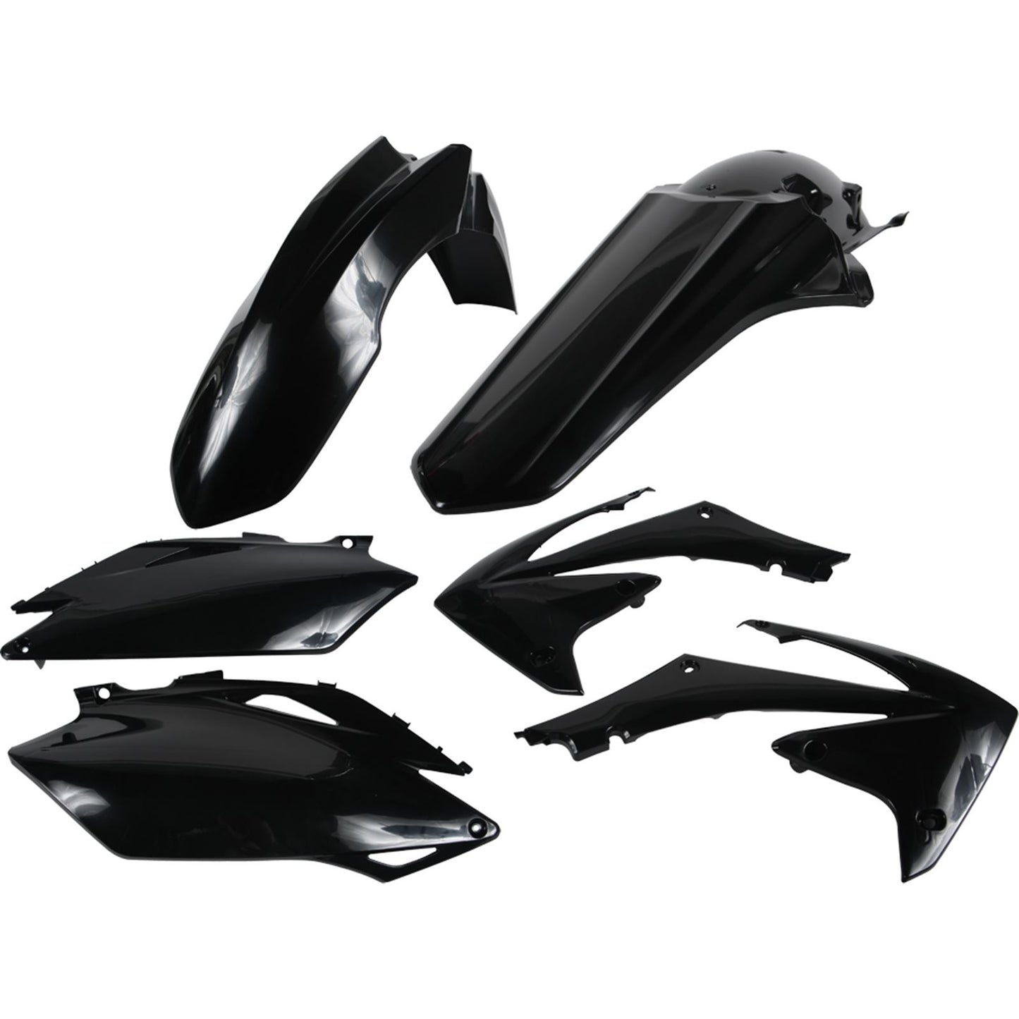 Acerbis Plastic Kit Black for Honda OPEN BOX [MPN: 2141860001]_1954118