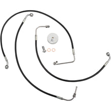 LA Choppers Brake Line -Black - 14-16 FL [MPN: LA-8011B13B]_416615