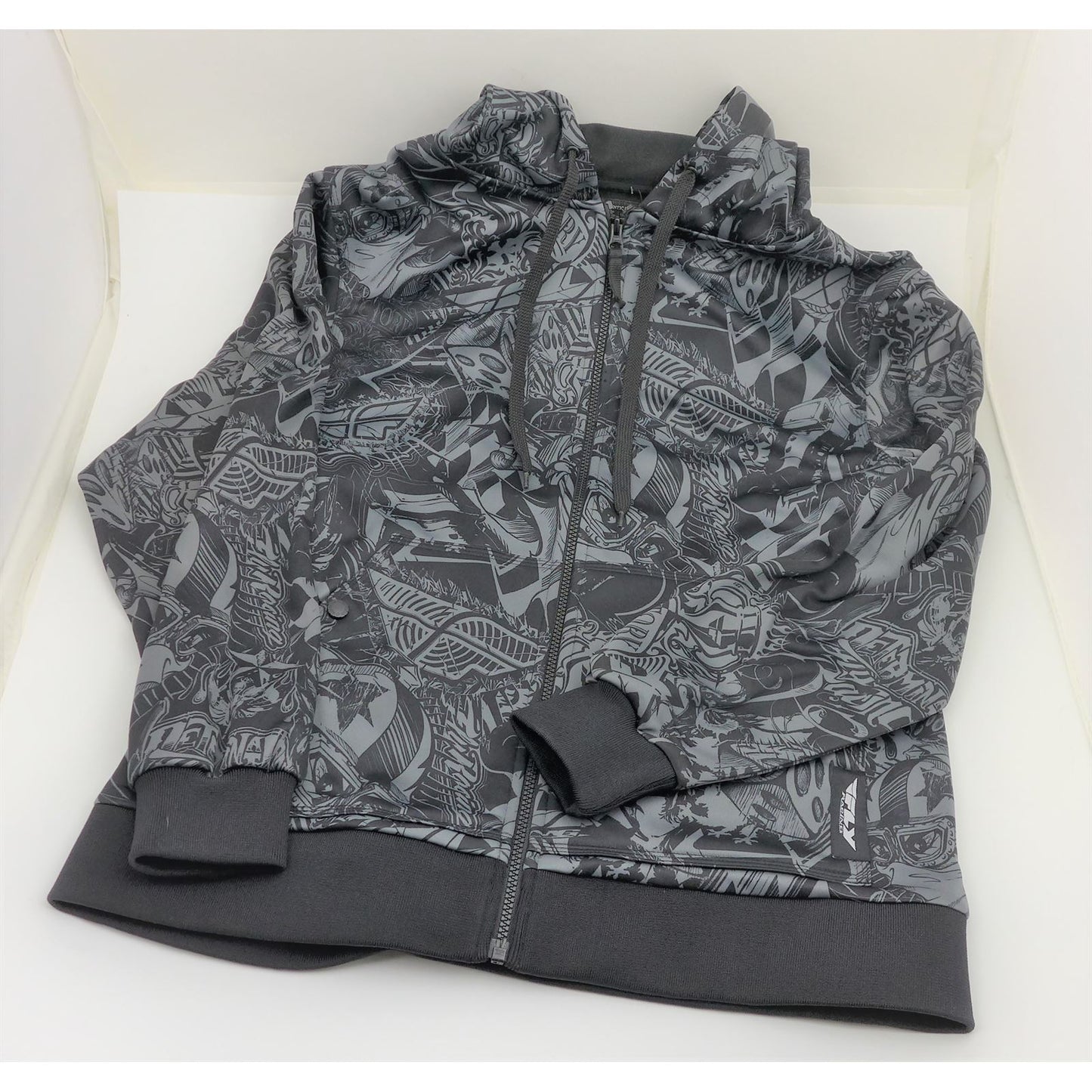 Fly Racing Winners Circle Hoody BLACK / GREY MEDIUM 360-9351M_951882