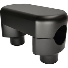 LA Choppers Flat Black 1-1/2" Risers with  Solid Top [MPN: LA-7442-01M]_414894