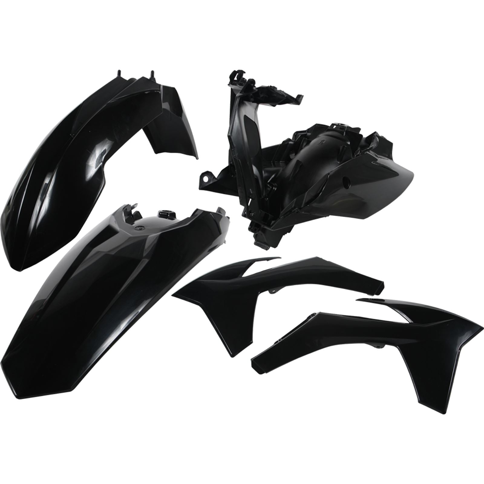 Acerbis Plastic Kit Black 2250390001_279899