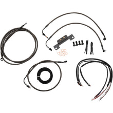 LA Choppers Midnight Cable Kit for 15" - 17" Ape Hanger Handlebars [MPN: LA-8012KT2-16M]_415562