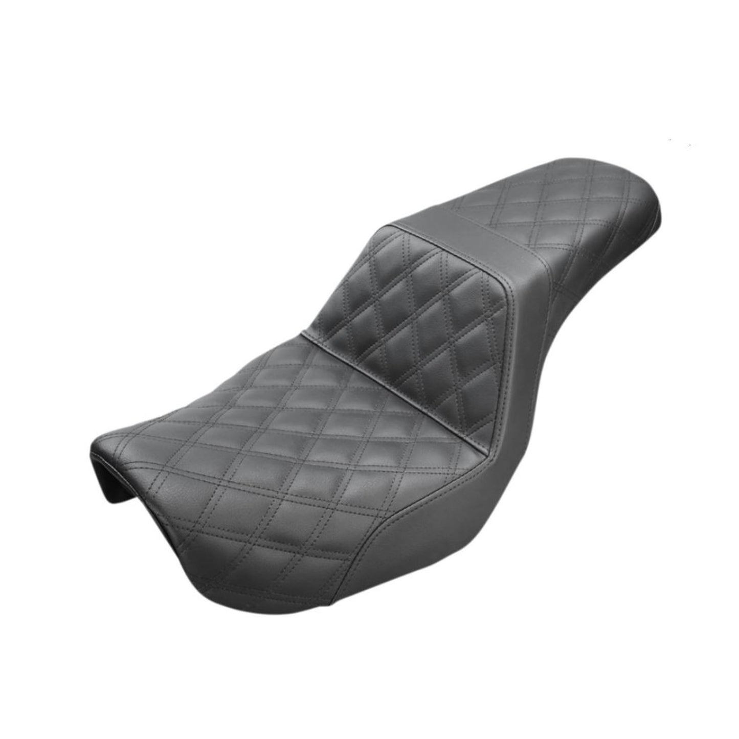 Saddlemen Step Up Seat - Lattice Stitched - Black - Dyna 806-04-175_639581