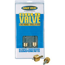 Race Tech Gold Valve Cartridge Fork Emulators for Damping Rod Forks - 38 mm/39 mm [MPN: FEGV 3801]_462392