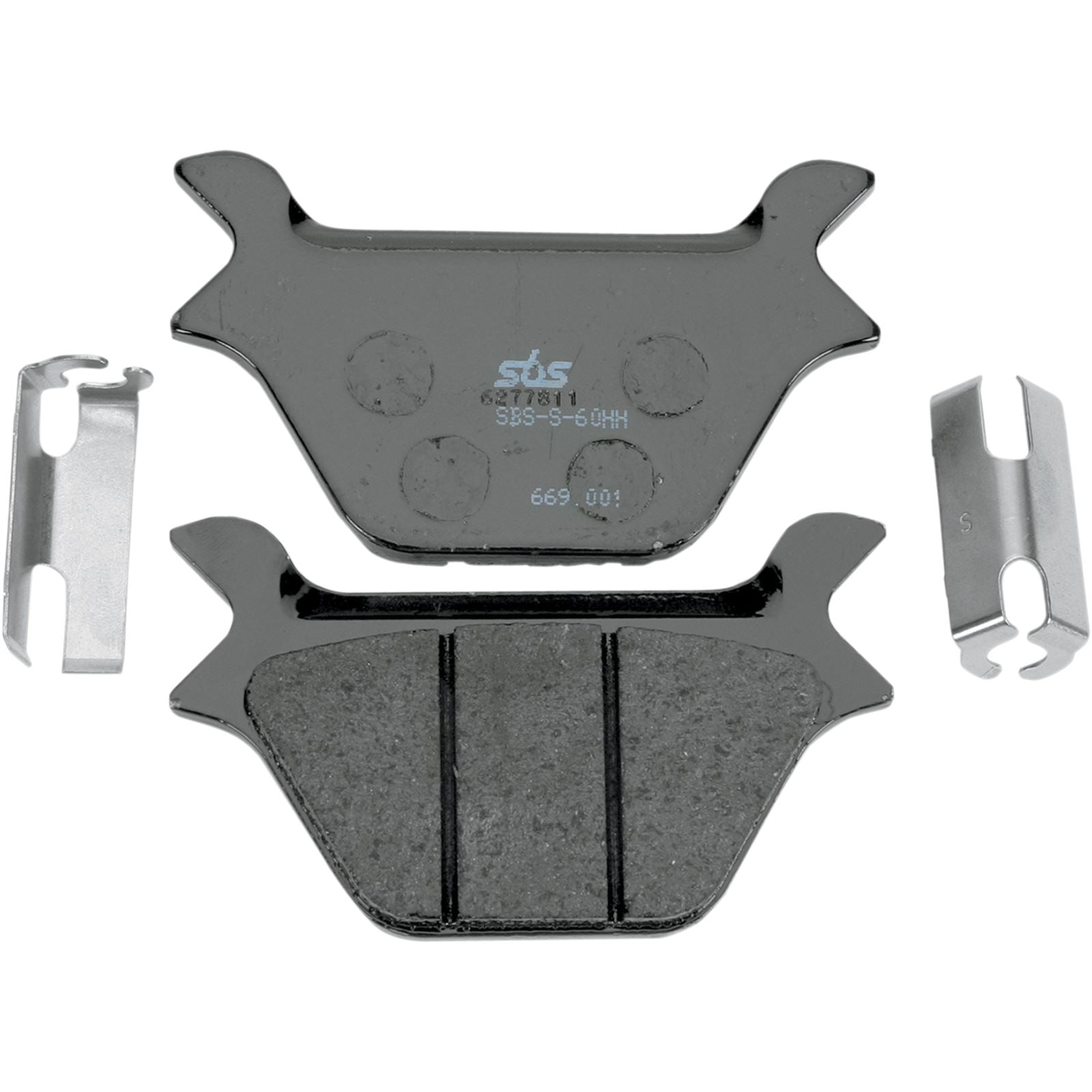 SBS Carbon Tech Brake Pads for Harley-Davidson [MPN: 669H.CT]_471144