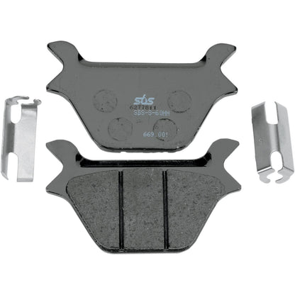 SBS Carbon Tech Brake Pads for Harley-Davidson [MPN: 669H.CT]_471144