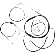 LA Choppers Vinyl Cable/Brake Line Kit For 12-14" Ape Hanger Handlebars [MPN: LA-8006KT-13B]_415093