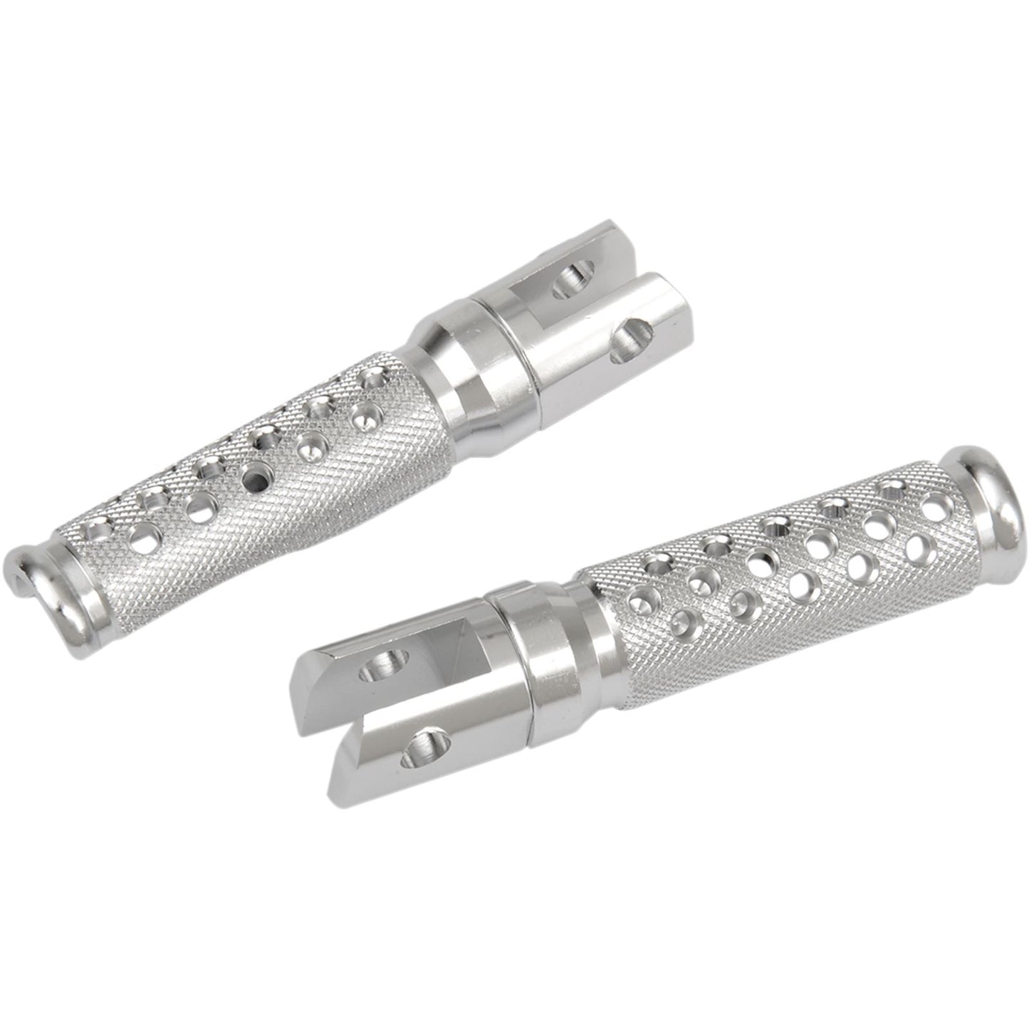 Emgo Footpegs - Slash-Cut - Silver 50-11211A_381702