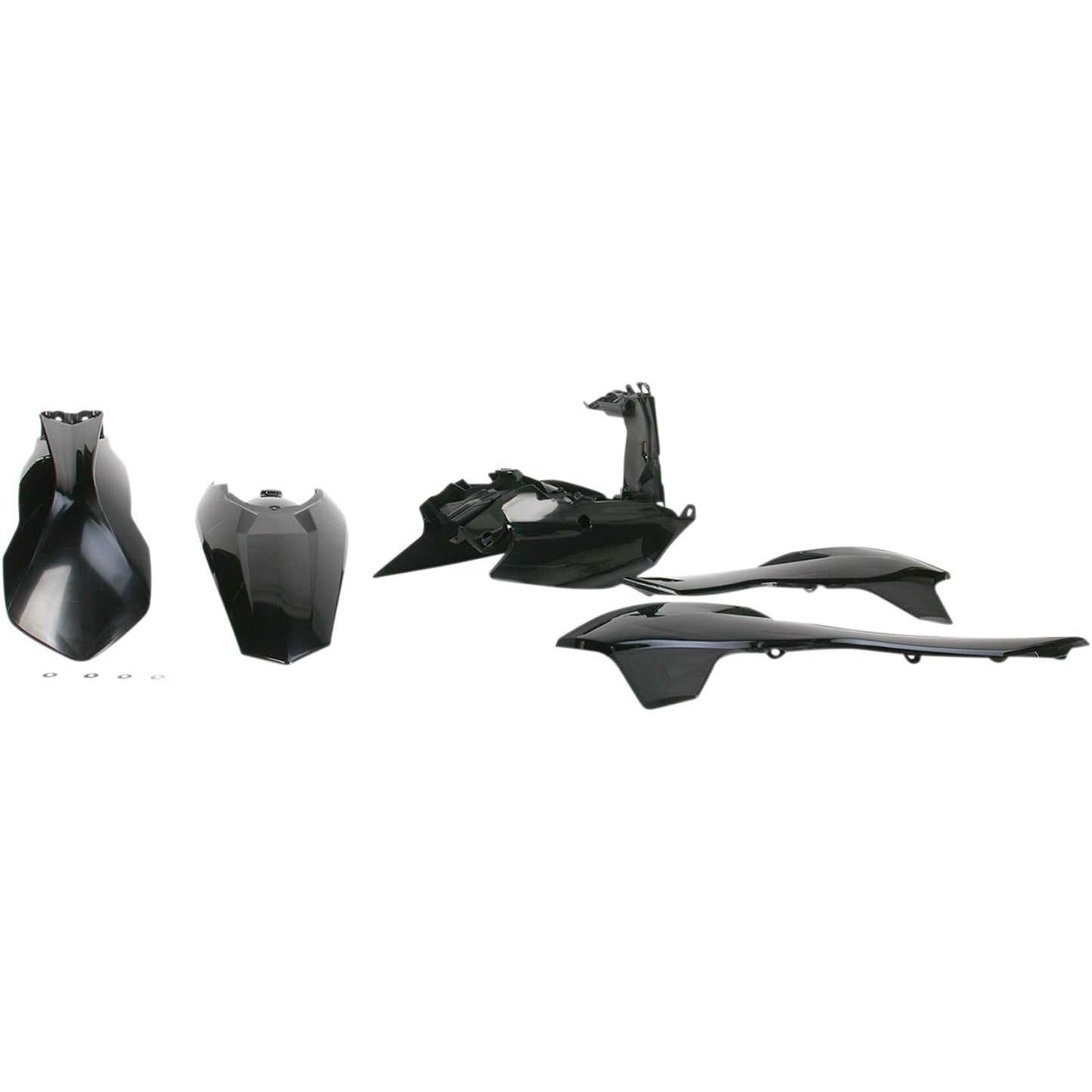 Acerbis Plastic Kit Black 2314310001_321314