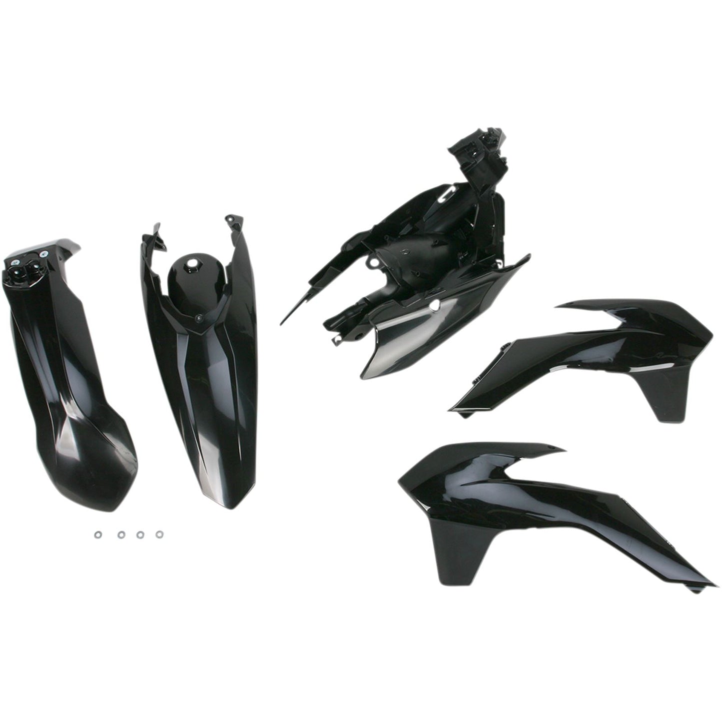 Acerbis Plastic Kit Black 2314310001_321315