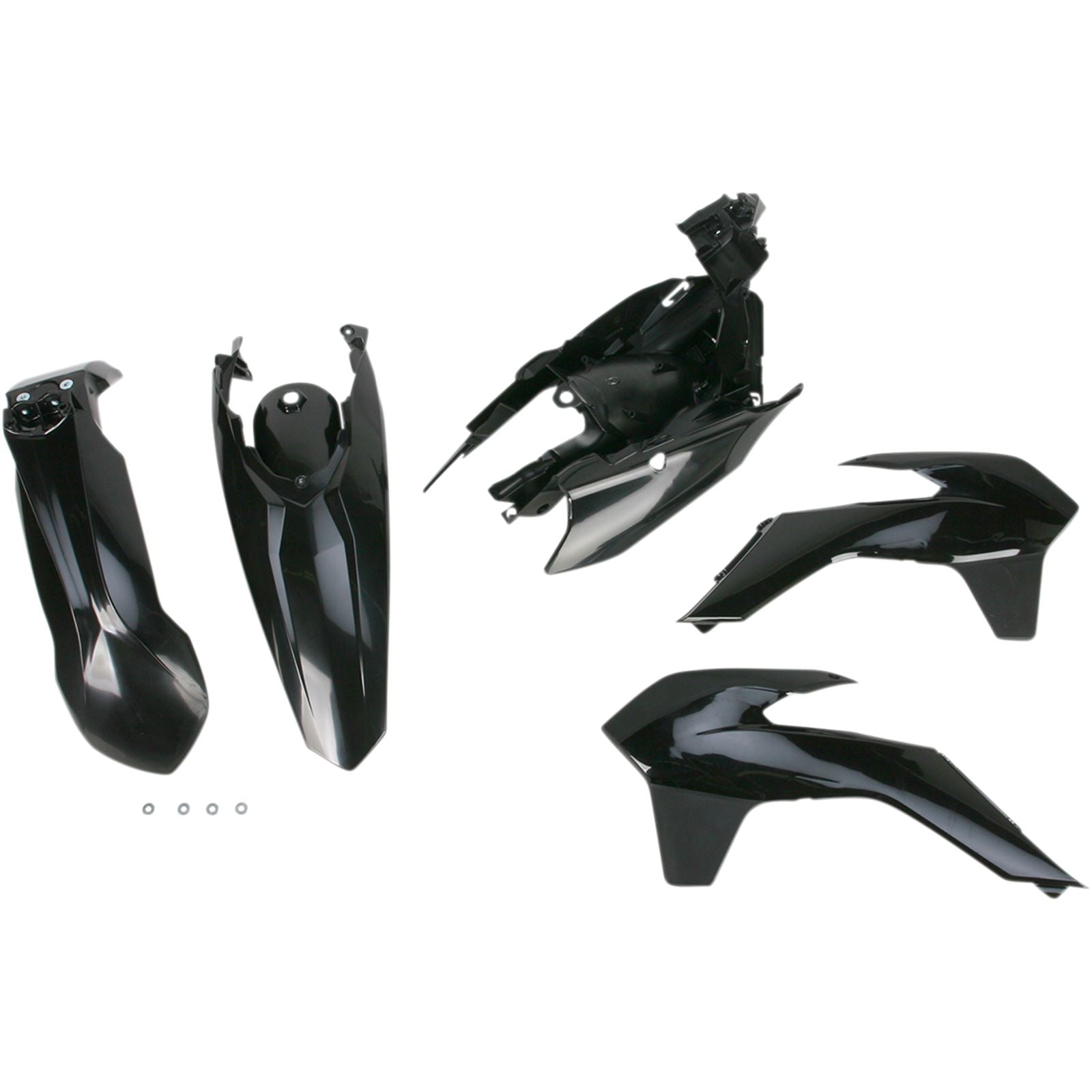 Acerbis Plastic Kit Black 2314310001_321315