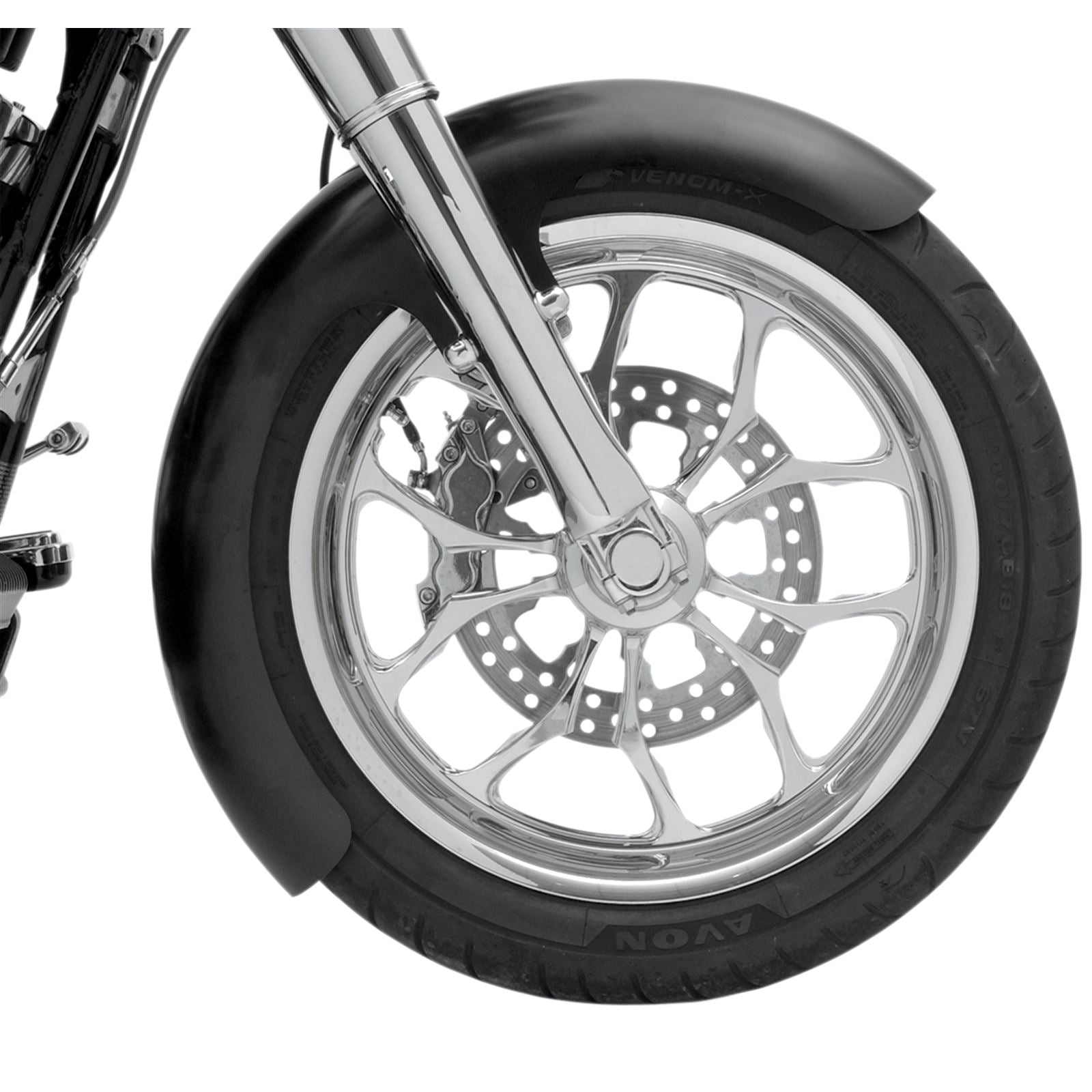 Klock Werks Wrapper Fender Kit  - Steel - Black - 16"-19" [MPN: KW05-01-0104E]_409290
