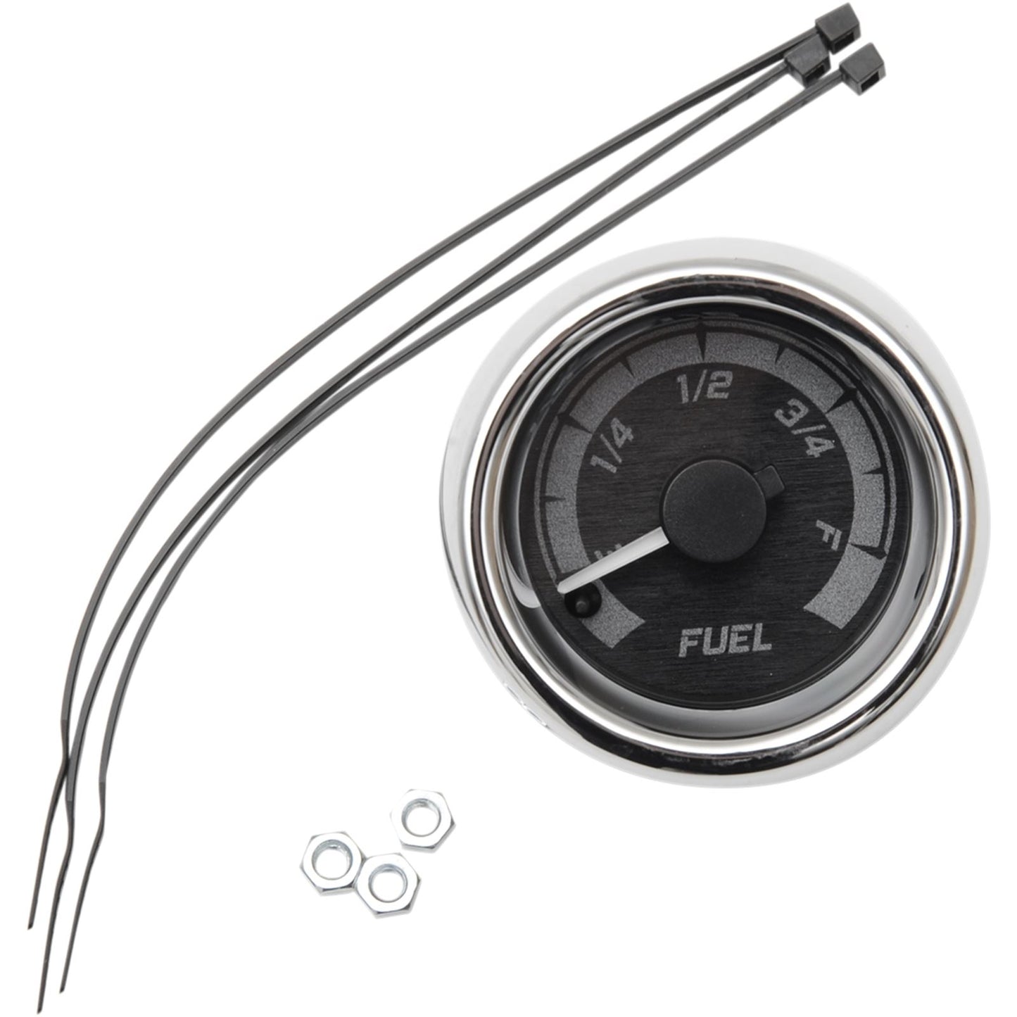 Dakota Digital Fuel Gauge Black/Grey/Chrome MVX-8K-F-KG-C_370596