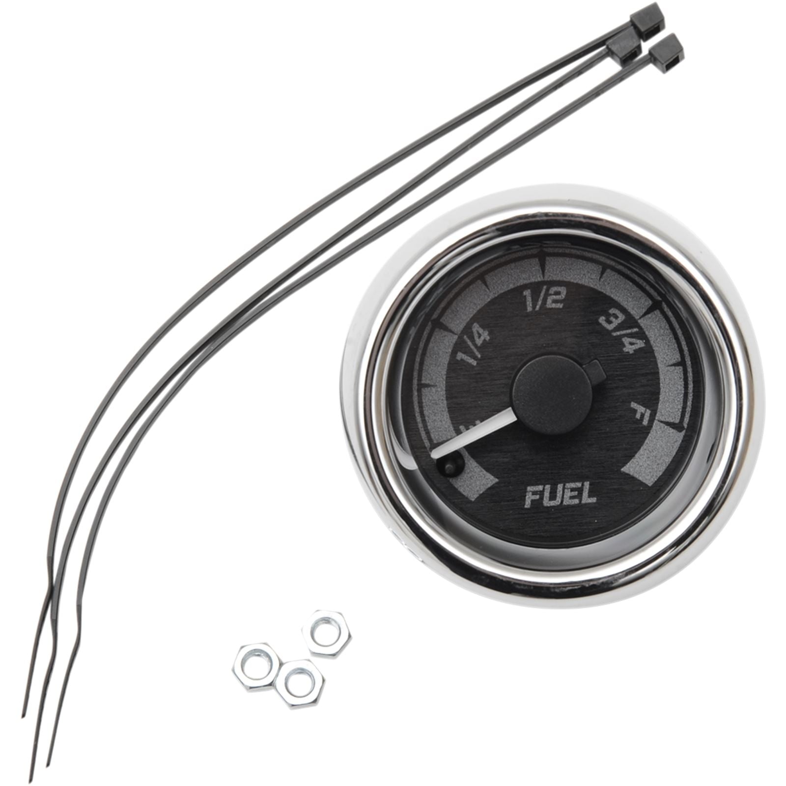 Dakota Digital Fuel Gauge Black/Grey/Chrome MVX-8K-F-KG-C_370596