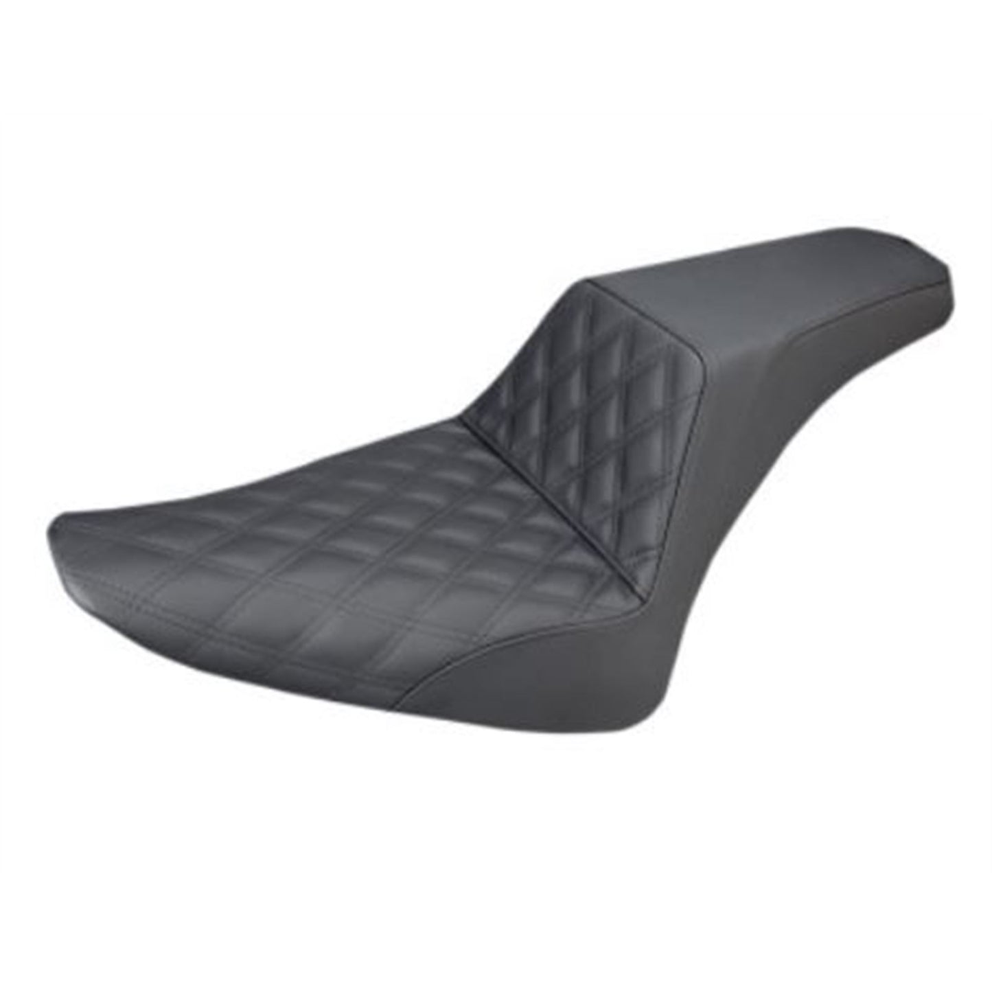 Saddlemen Step Up Seat - Lattice Stitched - Black - FLS 812-26-172_639683