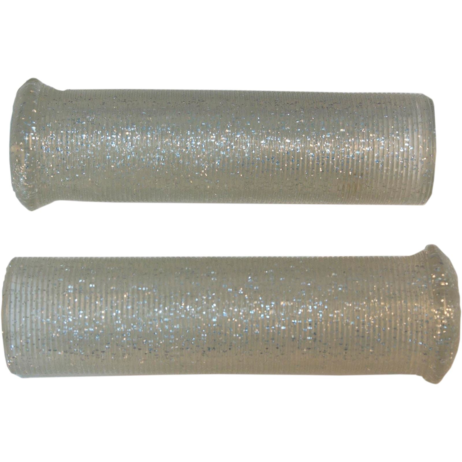 Emgo Silver 1" Retro Metal Grips 42-21119_381010