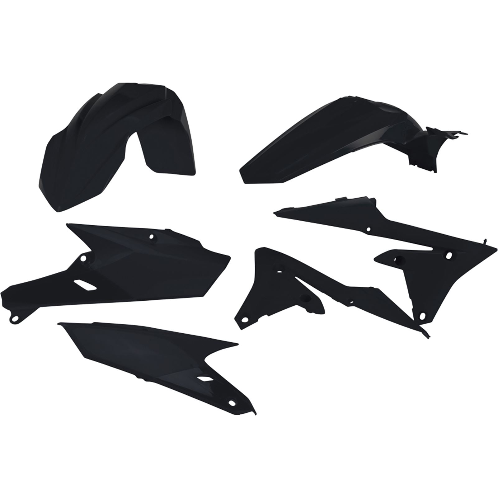 Acerbis Plastic Kit Black 2374180001_279975