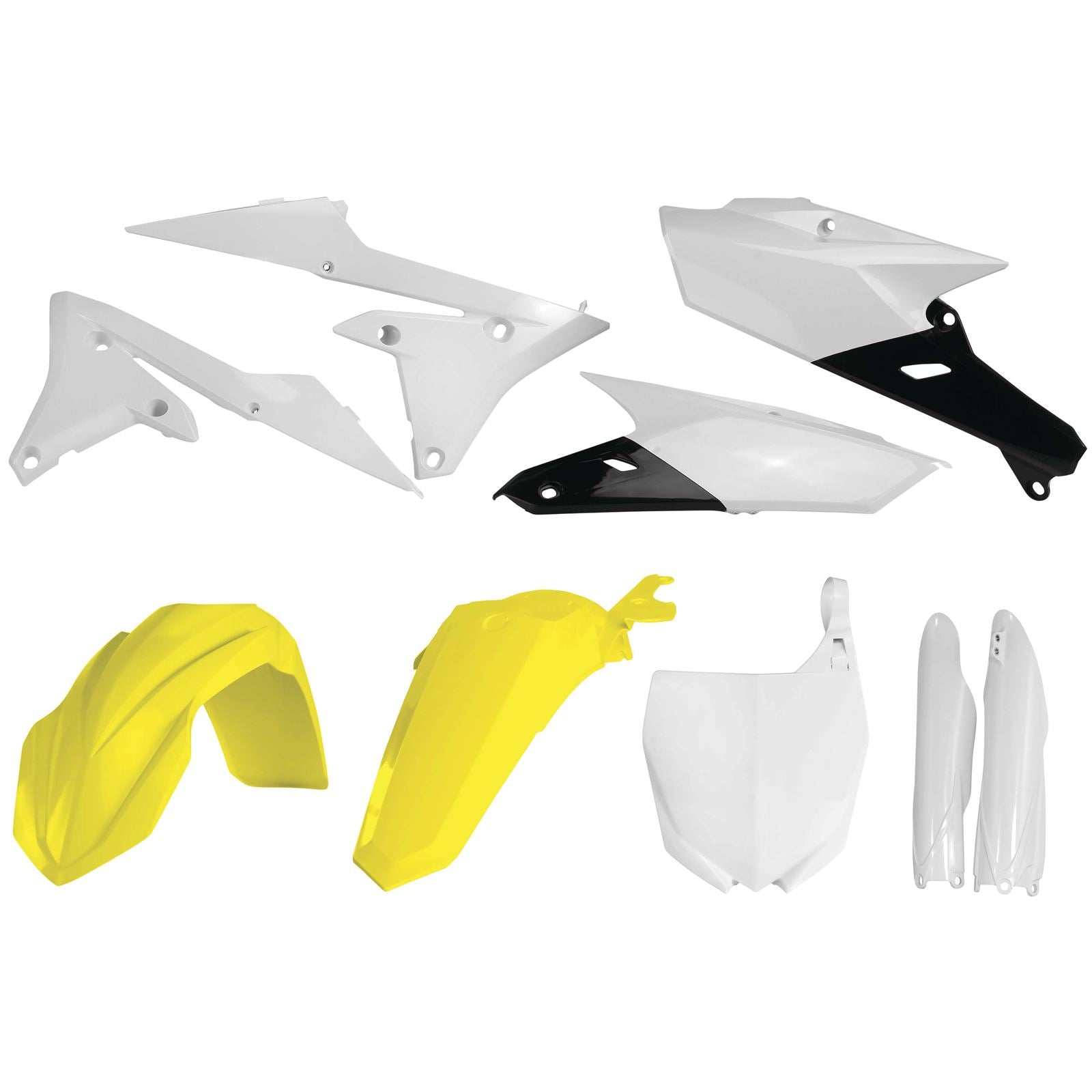 Acerbis Full Plastic Kit Yellow [MPN: 2374181070]_279978