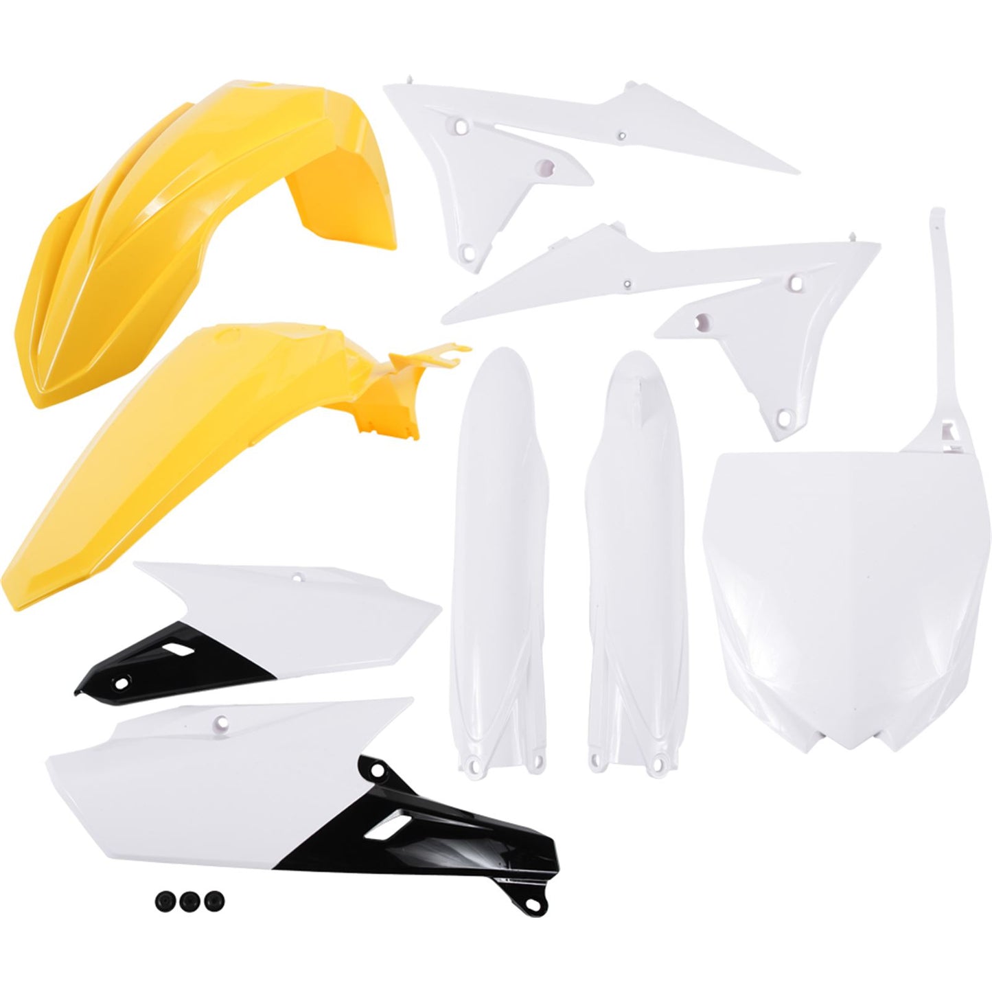 Acerbis Full Plastic Kit Yellow [MPN: 2374181070]_279979