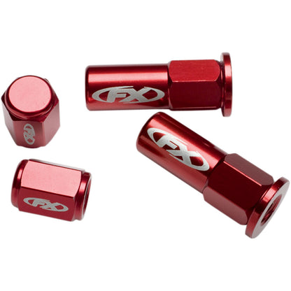 Factory Effex Rim Lock - Kit - Red 12-36722_383679