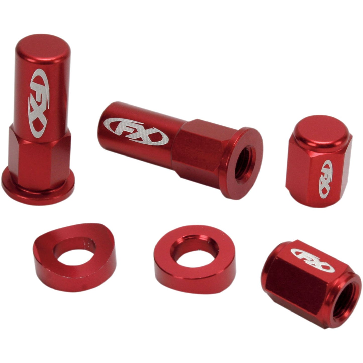 Factory Effex Rim Lock - Kit - Red 12-36722_383680