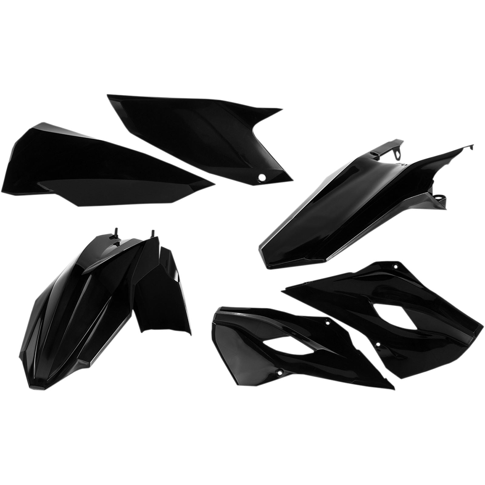Acerbis Plastic Kit Black 2393430001_321446