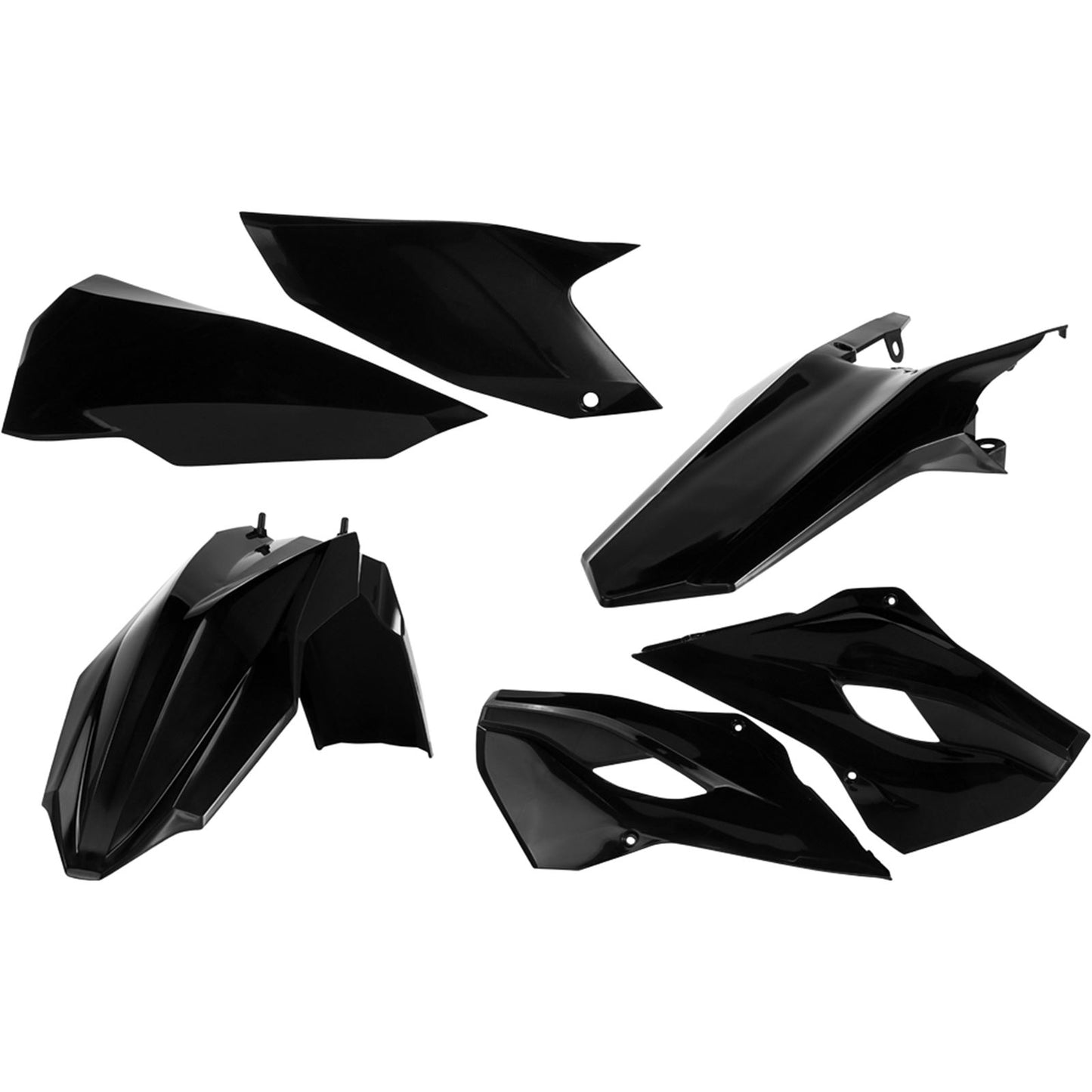 Acerbis Plastic Kit Black 2393430001_279990