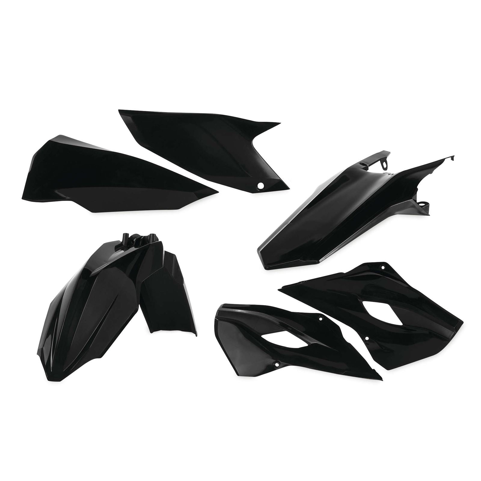 Acerbis Plastic Kit Black 2393440001_279994