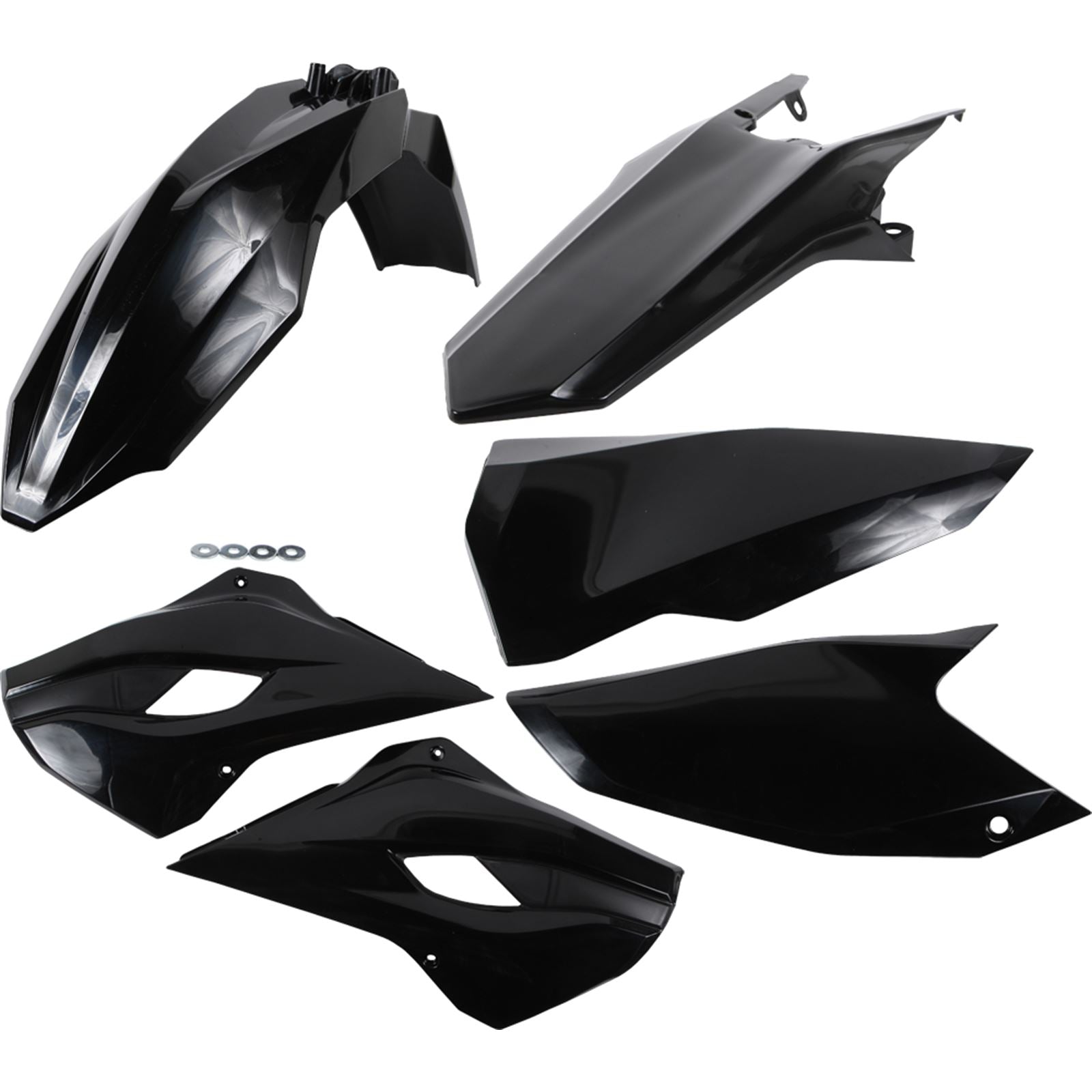Acerbis Plastic Kit Black 2393440001_279995