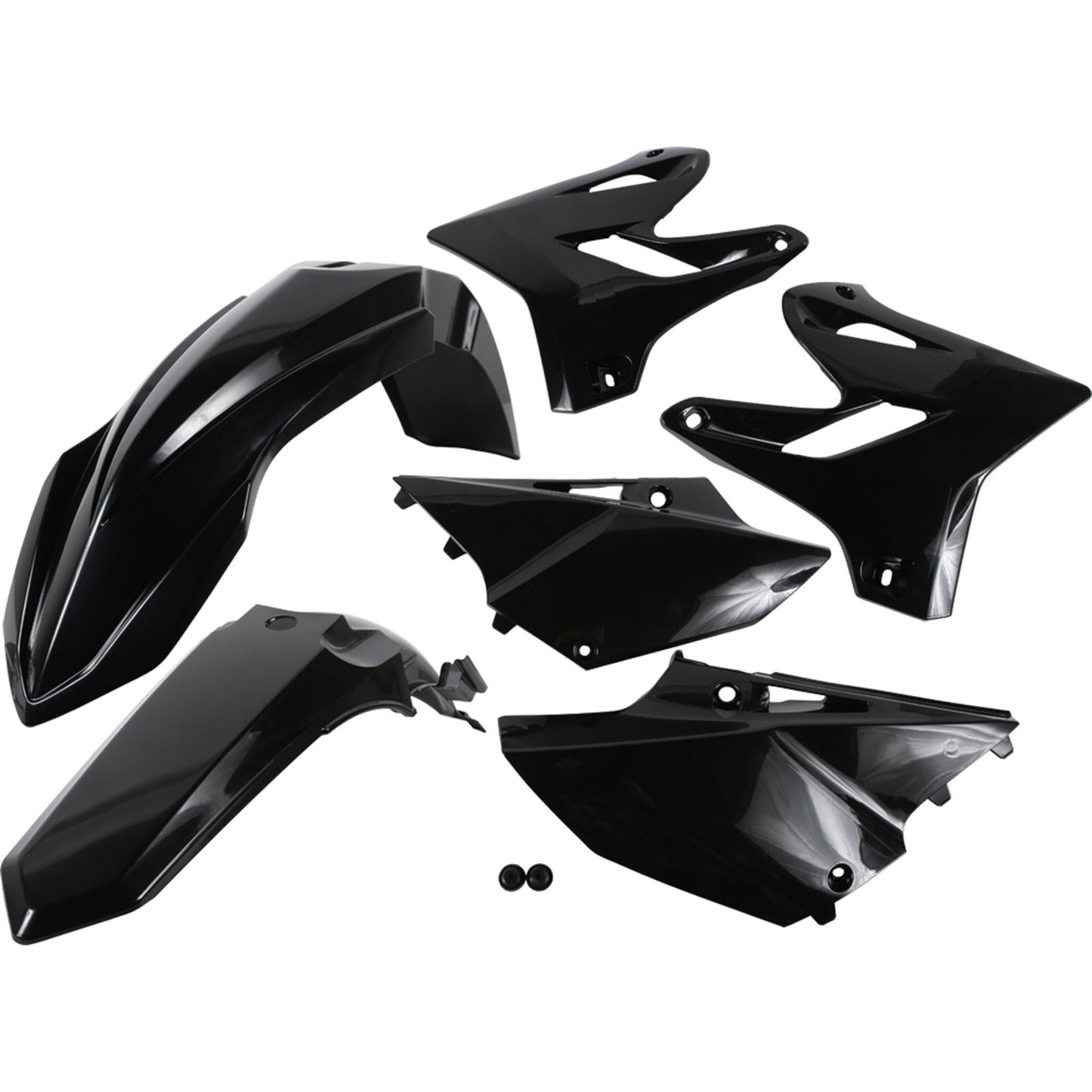 Acerbis Plastic Kit Black for Yamaha YZ125/250 2402970001_280004