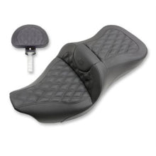 Saddlemen Extended Reach Road Sofa Seat - Lattice Stitched - Backrest [MPN: 808-07B-184BR]_639667